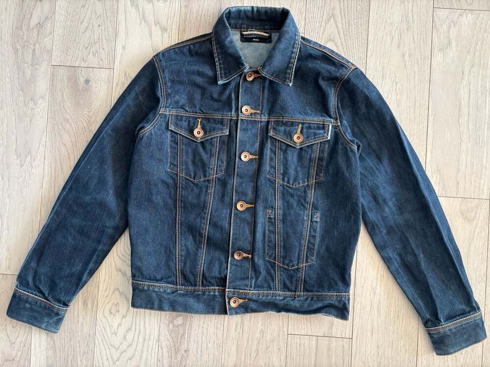MINEDENIM Jeansmakers Selvedge Denim Trucker Jacket